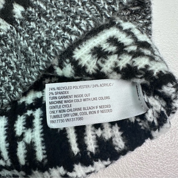 a new day Black and White Patterned Crew Neck Sweater - Picture 9 of 10